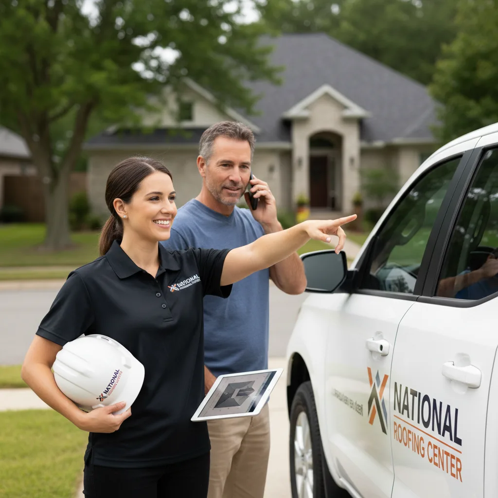 National Roofing Center customer support in Harts